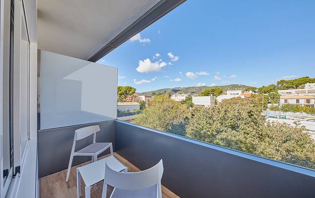 Standard dubbelrum med balkong Hotell Joan Miró Museum Palma